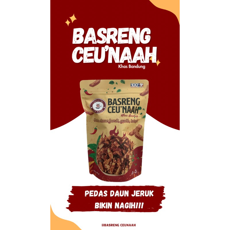 

Basreng Ceu’Naah Pedas Daun Jeruk Khas Bandung