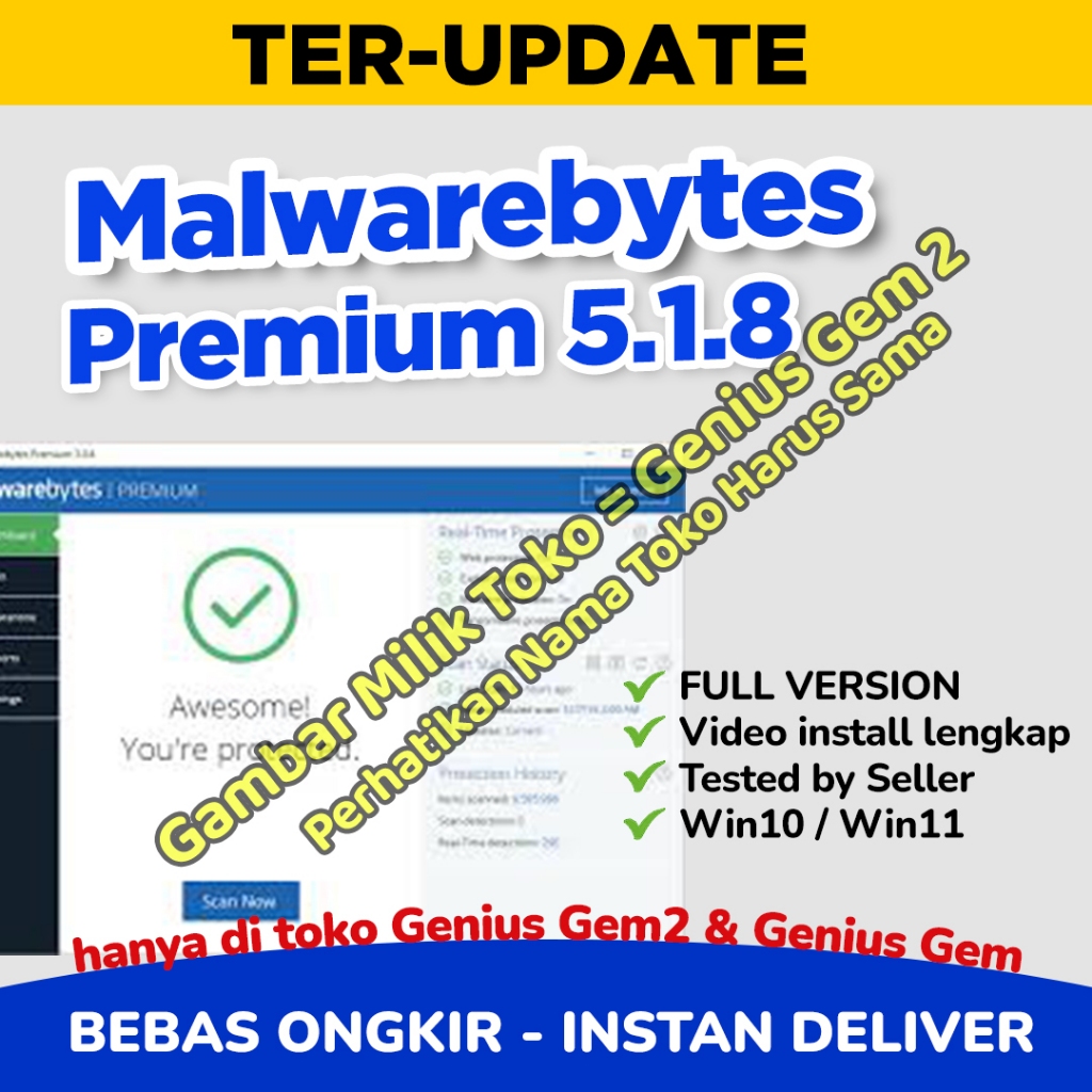 Malwarebytes Premium GeniusGem