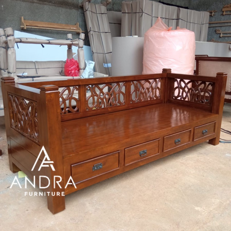 bale bale new design model klowong , bangku besar bale bale kayu jati