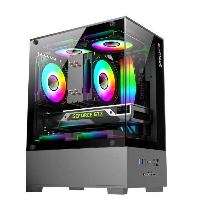 Pc Rakitan i5 3470 I VGA 2GB I 16GB I SSD+HDD Siap Game