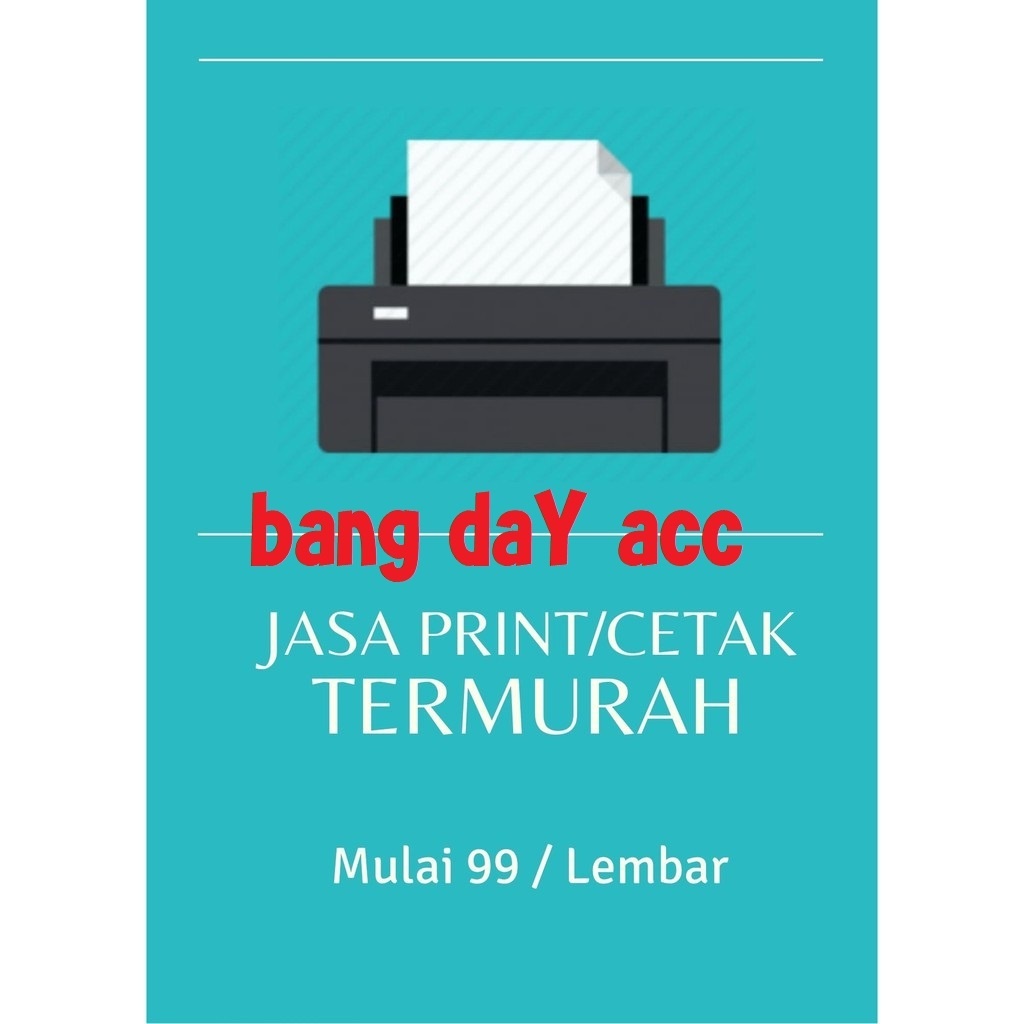 

print tugas sekolah dan yang lain