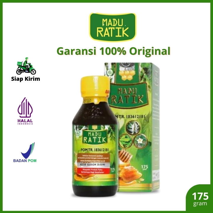 Madu Ratik Herbal Original Untuk Atasi Asam Urat, Rematik, Kesemutan, Sakit Punggung dan Nyeri Tumit