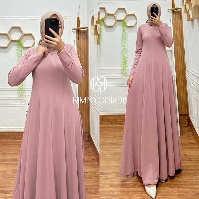 GAMIS DIAMOND SPANDEX POLOS DRESS IRNANDA