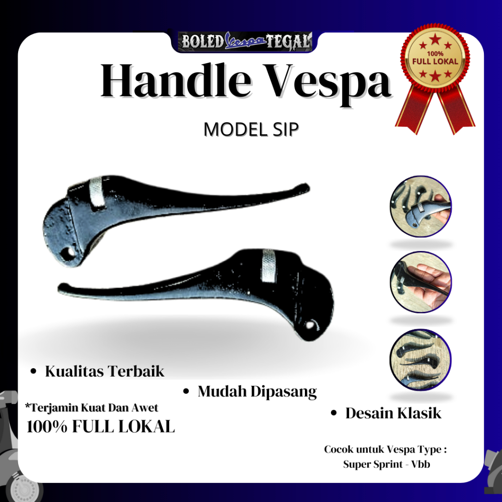 Handle Vespa Rem Kopling Vespa Sprint Vbb Super Model SIP