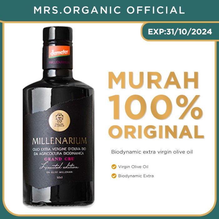 

Mediterranea Foods Extra Virgin Olive Oil Millenarium Extra 500 Ml