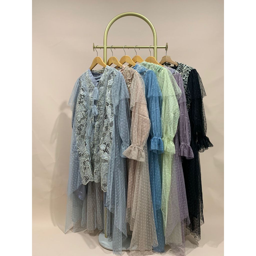 LEYRA TUNIC SET - TUNIC MOTIF - TUNIC DAILY - TUNIC KERJA - TUNIC KULIAH - TUNIC MURAH - TUNIC RENDA