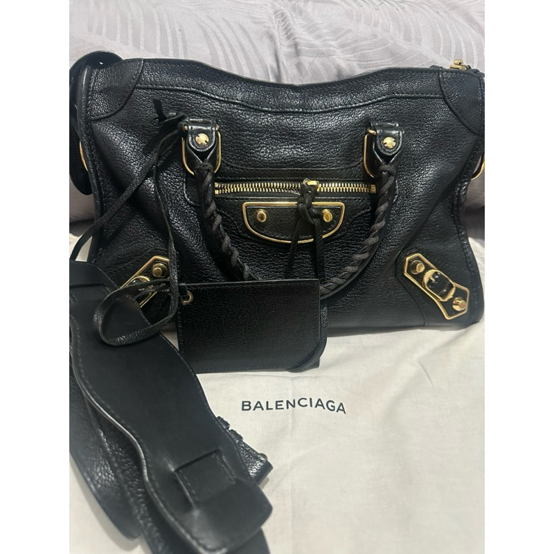 Preloved Balenciaga City Small Black GHW 2017