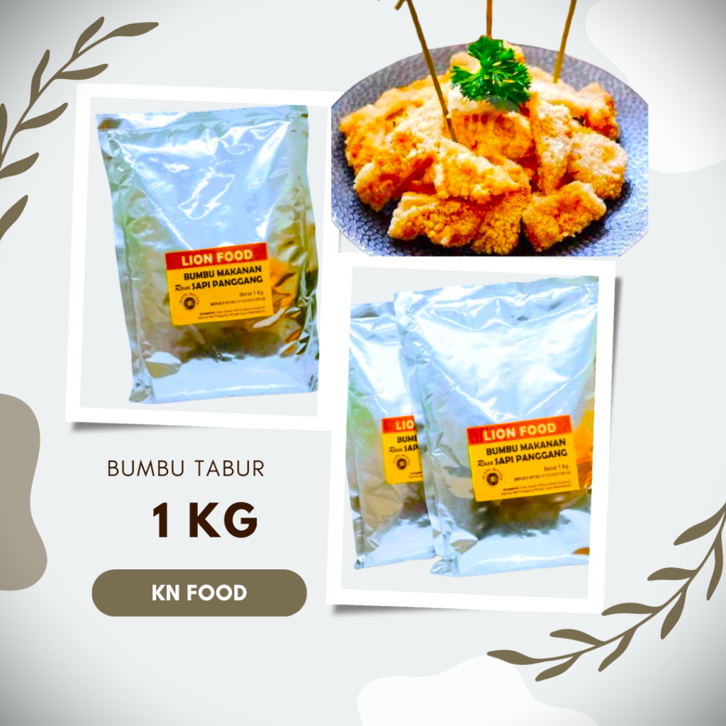 

Bumbu tabur rasa SAPI PANGGANG | ALA SHIHLIN kemasan 1kg.