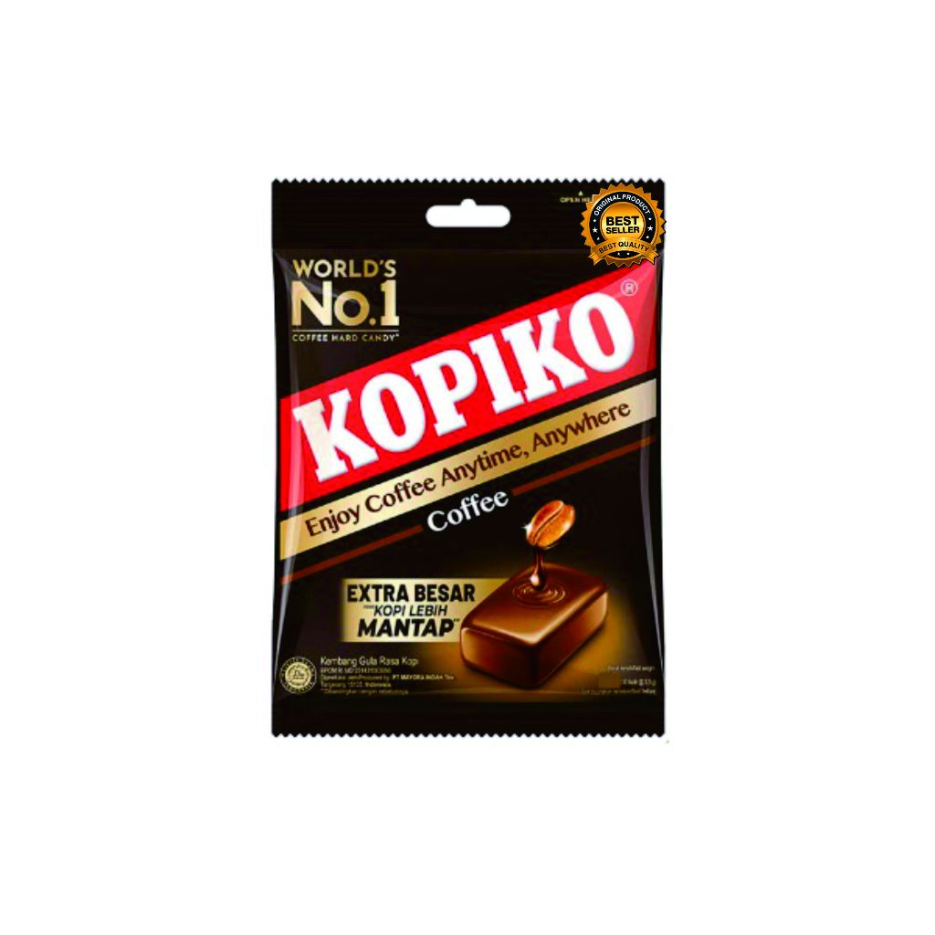 

PERMEN KOPIKO kopi COFFEE CANDY - 175gr (isi 50) EXTRA BESAR PROMO !!! / PERMEN KOPIKO BAG