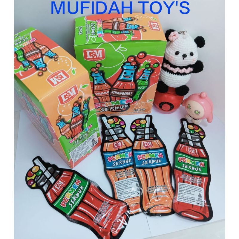 

Permen sebuk cola 30 pcs