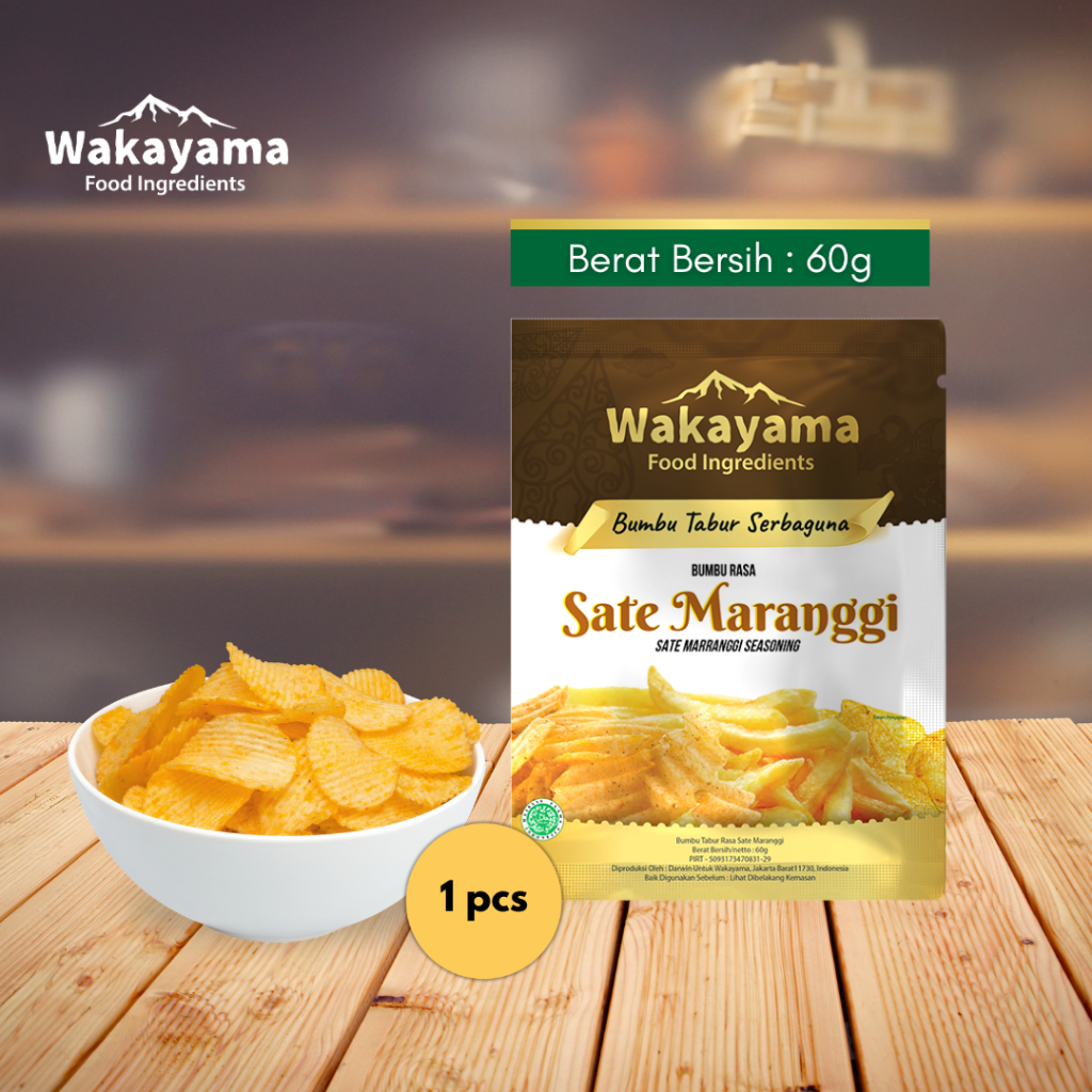 

Wakayama Bumbu Tabur Rasa Sate Maranggi - 60g
