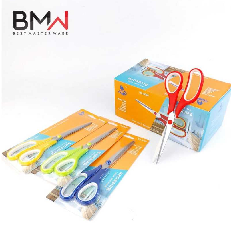 

MM - GUNTING PLASTIK KERTAS MINI GAGANG WARNA - GUNTING KERTAS TAJAM