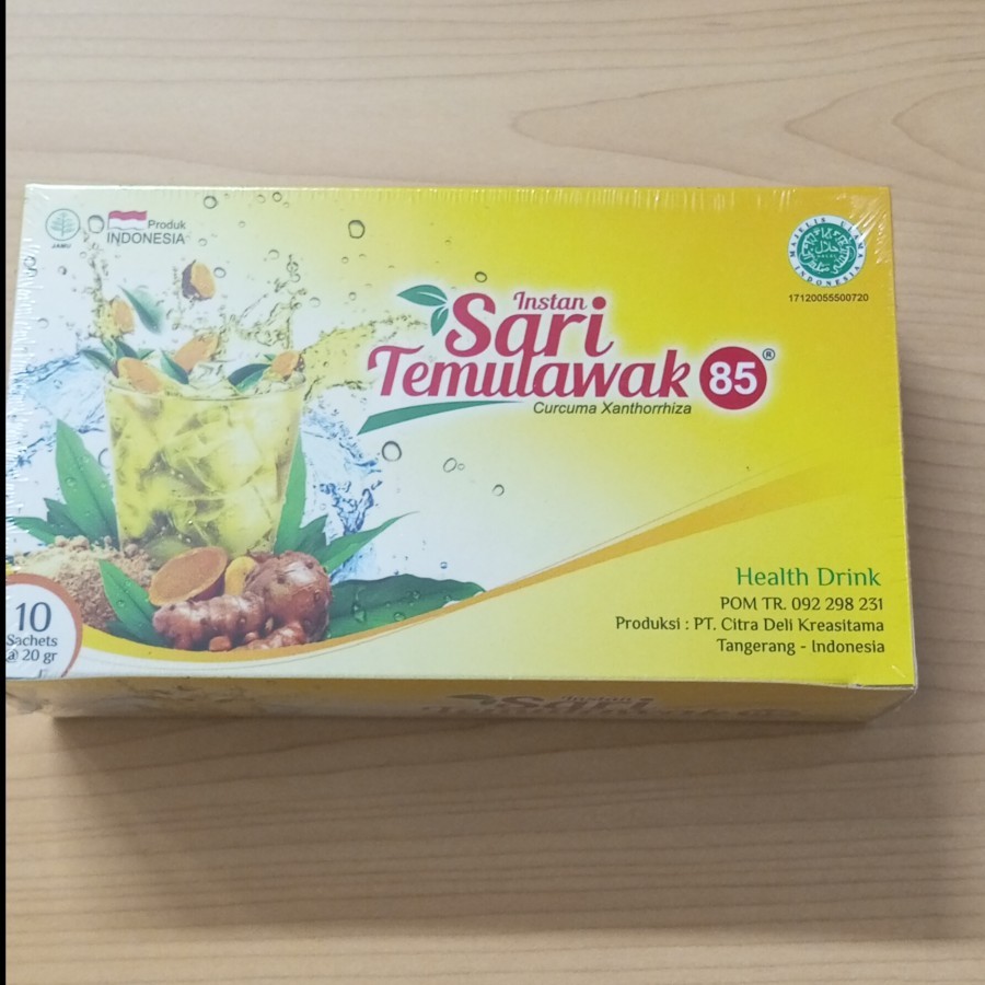

Sari Temulawak Natural 10's Minuman untuk Kesehatan Liver
