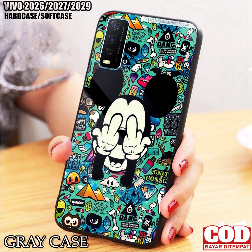 Case Vivo 2026/2027/2029  - Casing Vivo 2026/2027/2029 { GRVTY} Silikon Vivo 2026/2027/2029 - Kesing