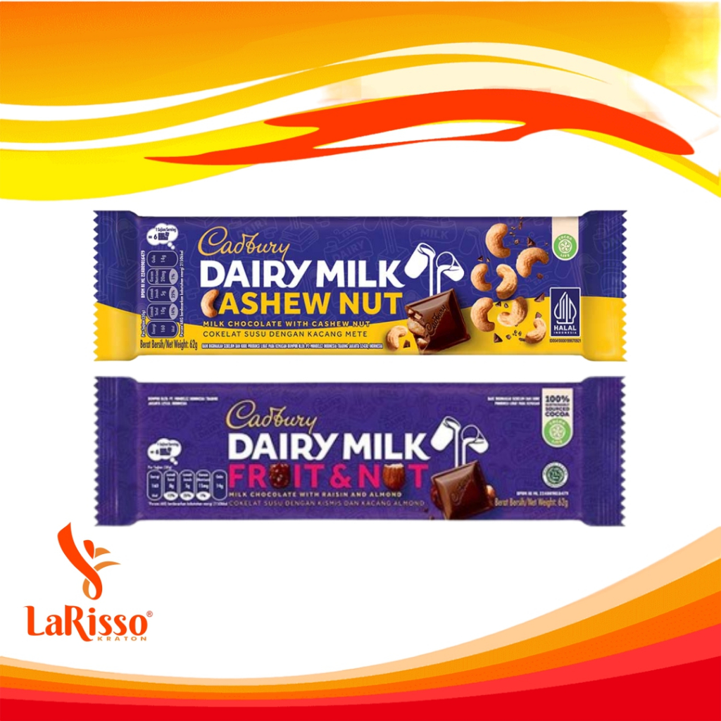 

CADBURY DAIRY MILK 62GR