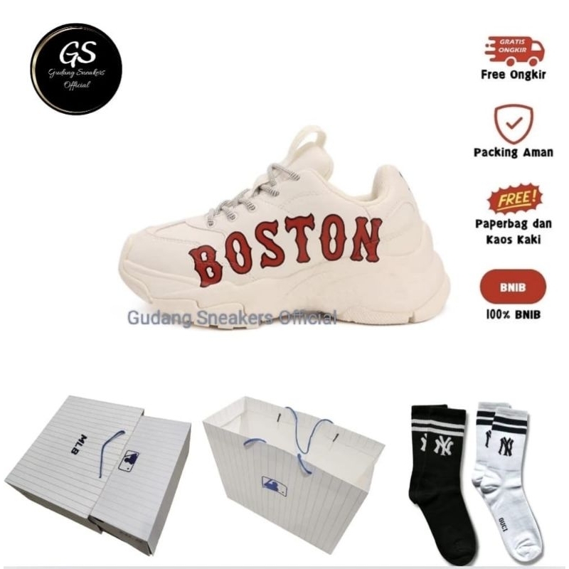 MLB Boston Bigball Chunky Sneakers Red Sox Original