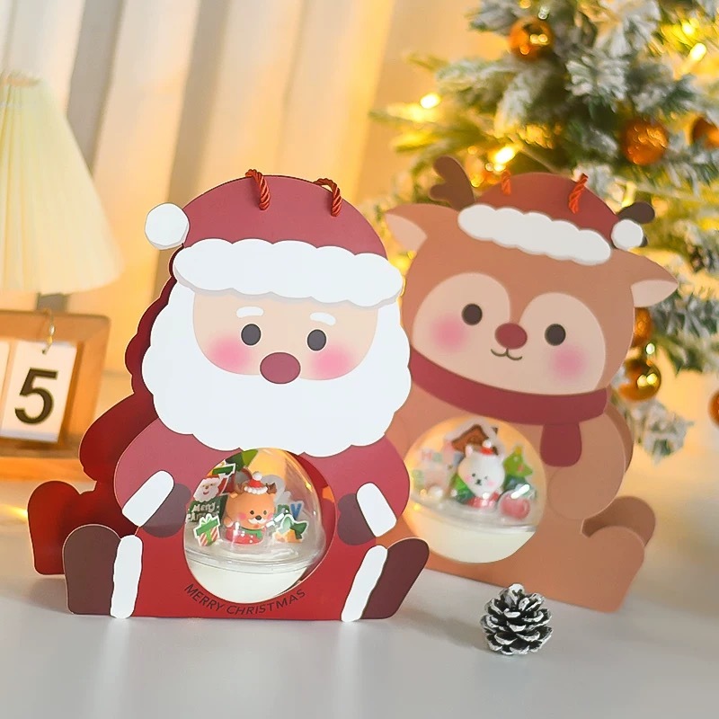 

BOX KUE NATAL TOPLES SC bingkisan natal hampers christamas gift box candy permen cookies