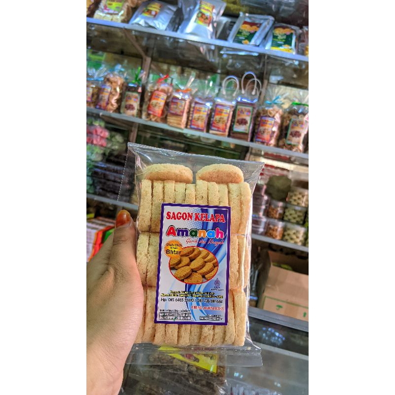 

Sagon Kelapa Manis Gurih Renyah Makyuss