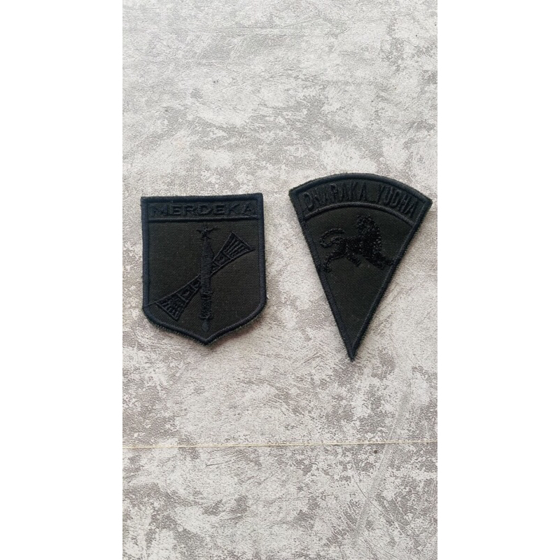 Bordir Atribut TNI AD Satuan