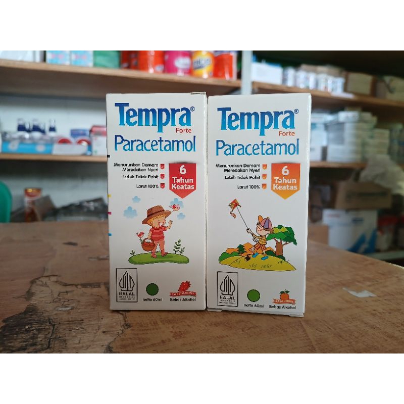 Tempra Forte Paracetamol Anak rasa strawberry & jeruk // 60ml