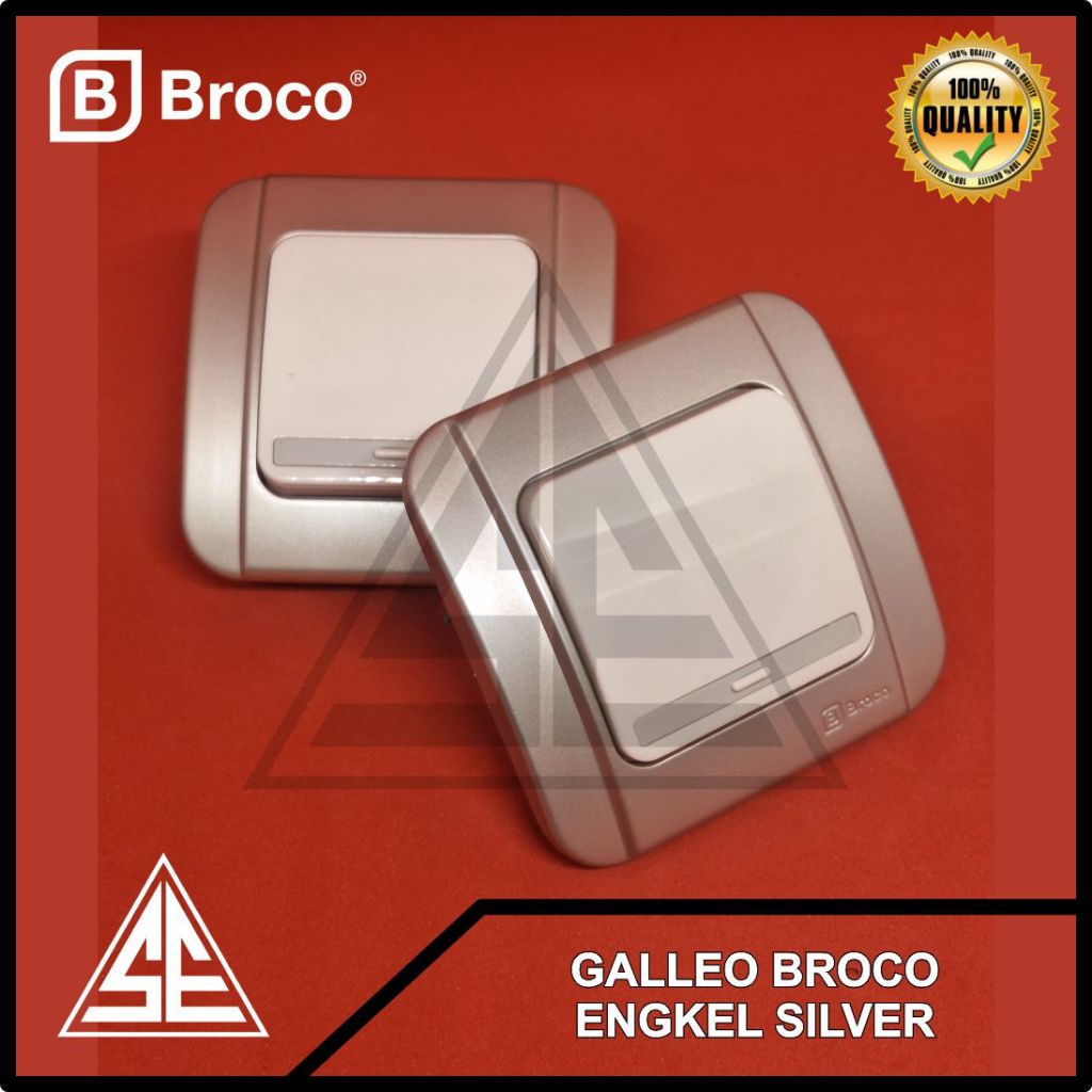 BROCO GALLEO ENGKEL SILVER