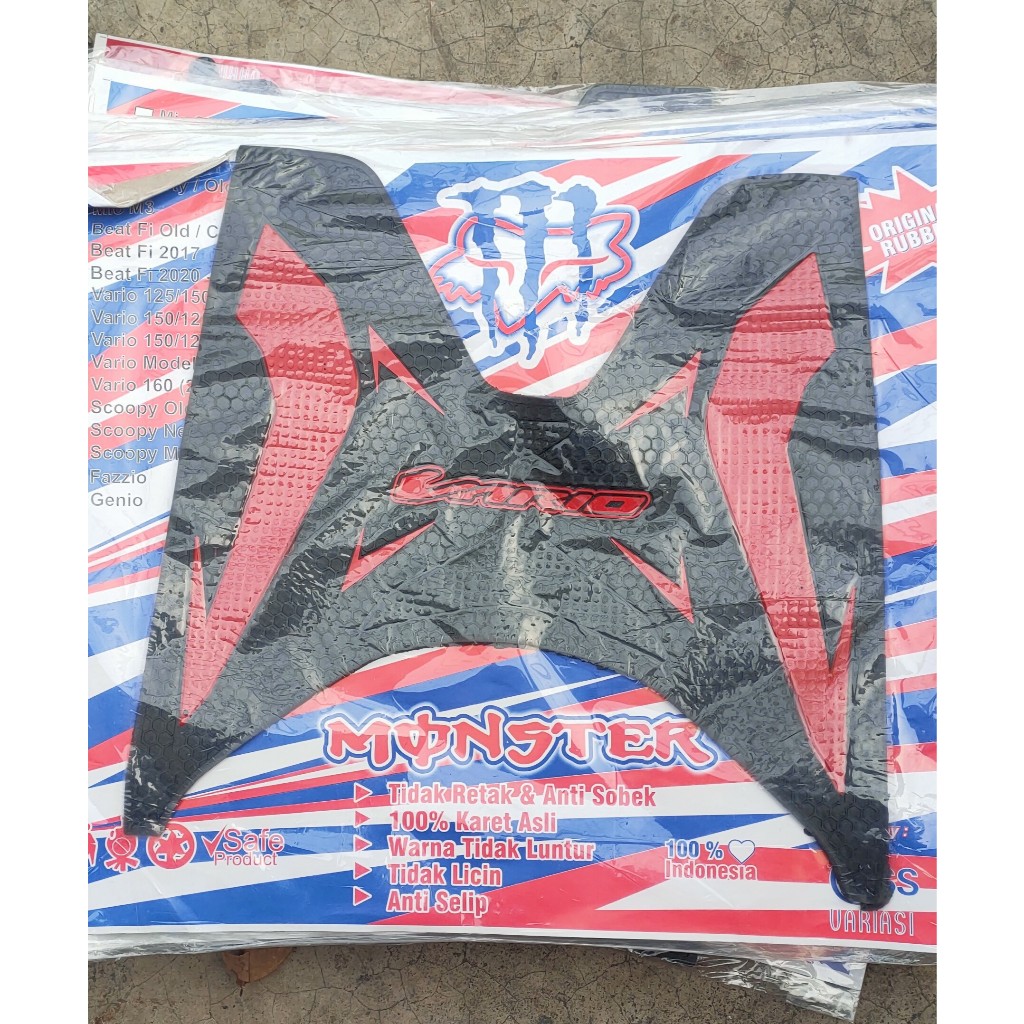 KARPET VARIO 150 NEW/ KARPET INJAKAN VARIO 150 NEW / ALAS KAKI DEPAN VARIO 150 NEW