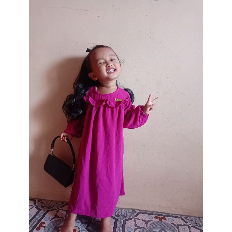 Rambut Panjang Palsu Pita Anak