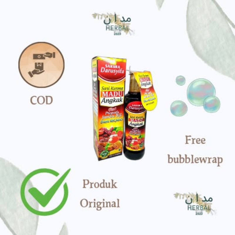 

Darusyifa Sari Kurma Angkak Plus Madu Propolis Jambu Biji