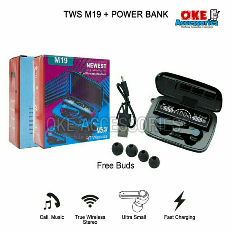 Headset/Handsfree/ HF Bluetooth M19