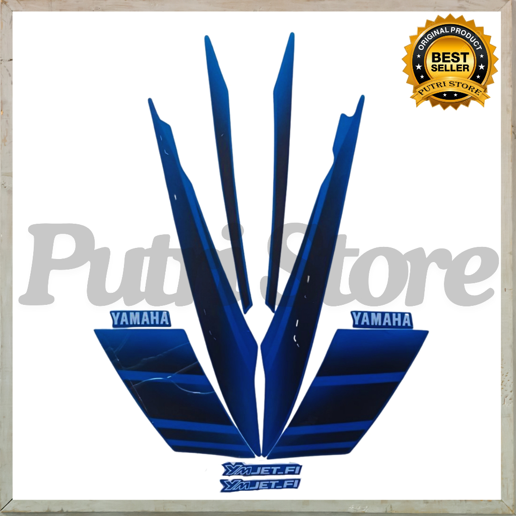 Stiker Striping Mio Soul GT 2011 Biru List Stiker Standar Mio Soul GT 2011 Mio Soul GT 2011