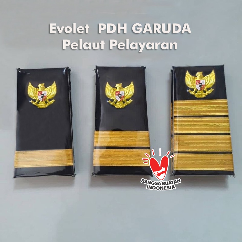 PANGKAT EVOLET PERWIRA PELAUT PELAYARAN GARUDA PANGKAT PELAUT GARUDA PDH