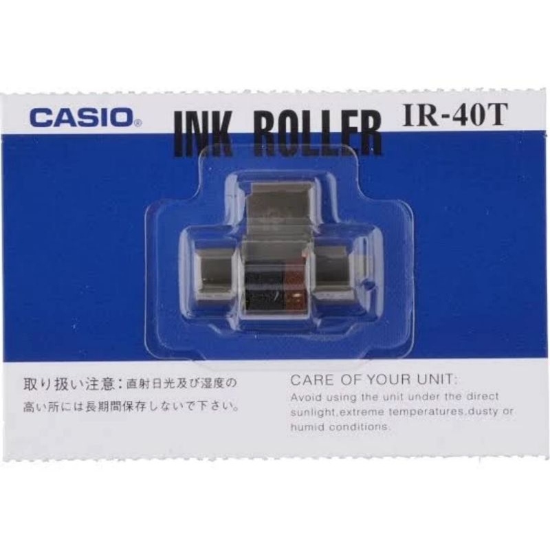 

CASIO IR 40T INK ROLLER BLACK RED KALKULATOR TINTA