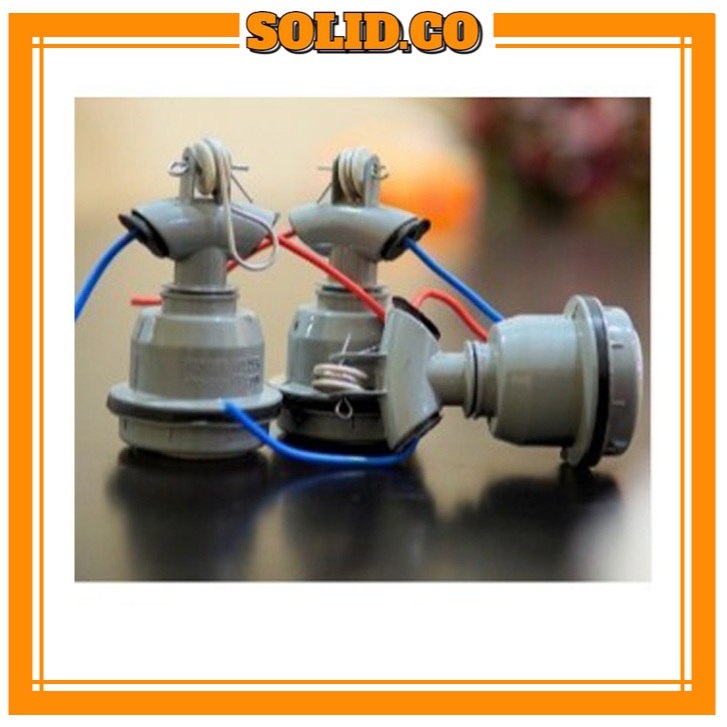 FITING GANTUNG BESI PROCYON  WD E27 / FITING LAMPU KERAMIK OUTDOOR