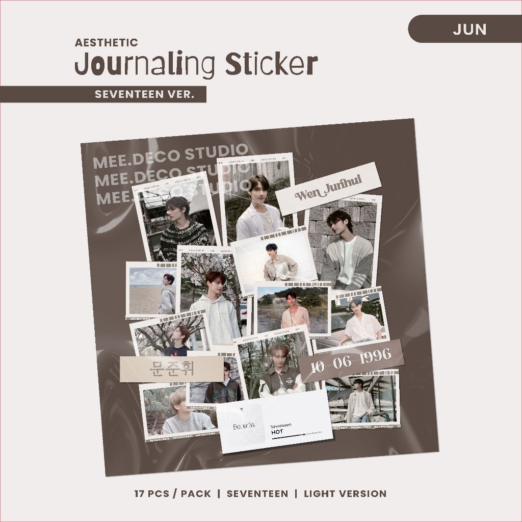 

Seventeen Journal Sticker Scrapbook Aesthetic Vintage