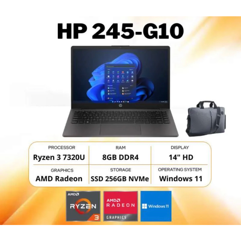 HP 245 G10 8/256Gb