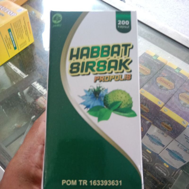 Kapsul habbat sirsak isi 200kp