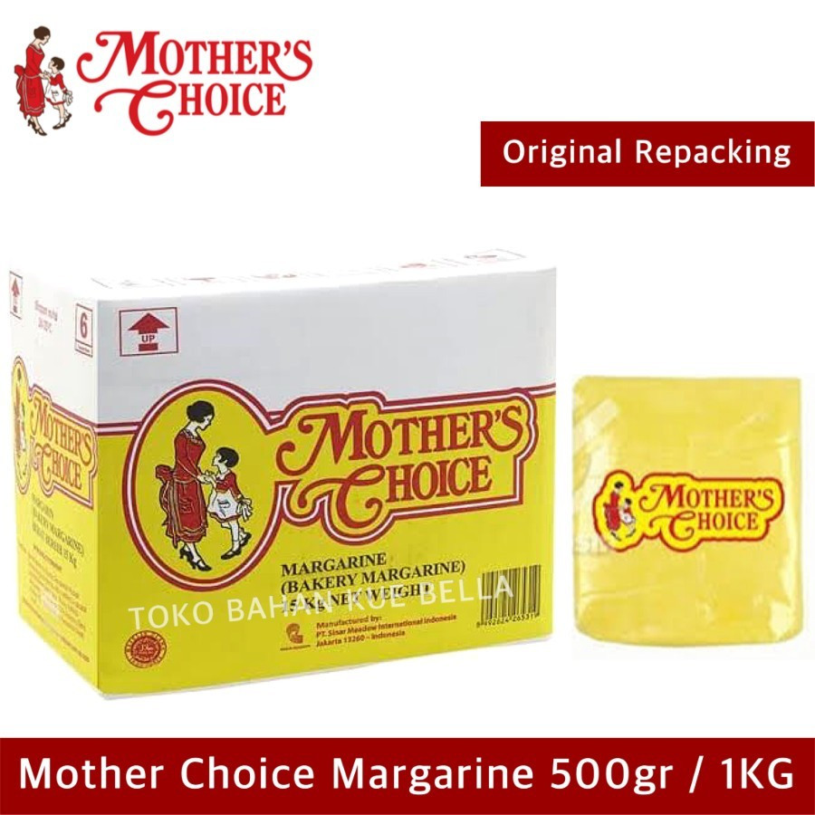 

Mothers Choice MARGARINE 500gr, 1kg (REPACK) Butter Mentega - 1 KG