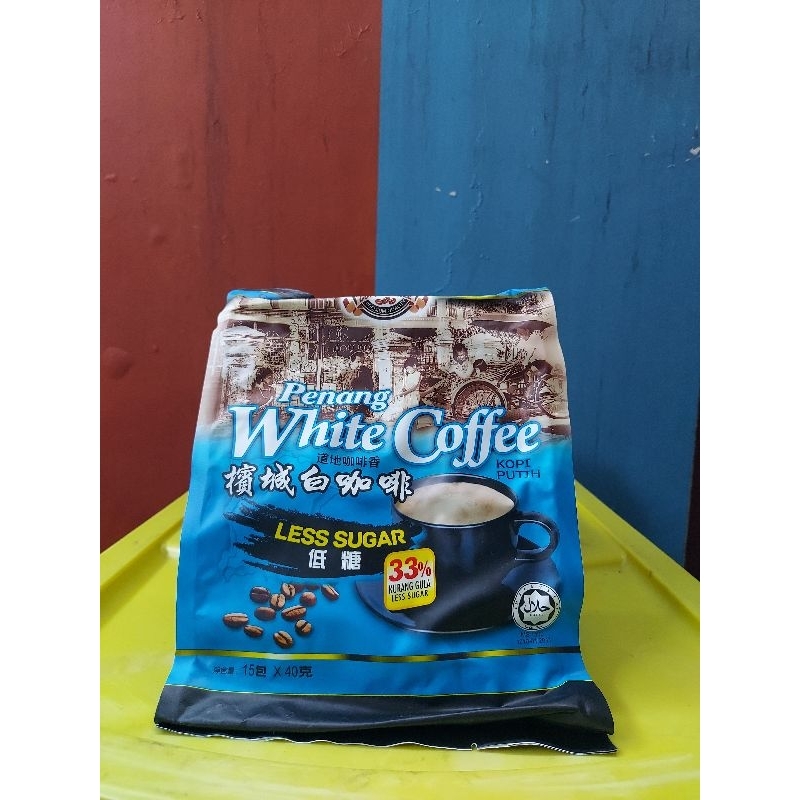 

Coffee Tree Penang White Coffee Less Sugar (15x40gr) Penang Kopi Putih Less Sugar