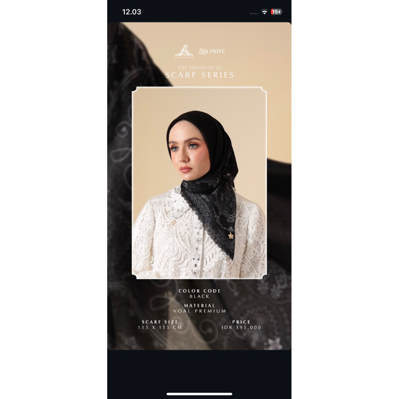 AYU DYAH ANDARI PADANG - ADAXZETA SCARF