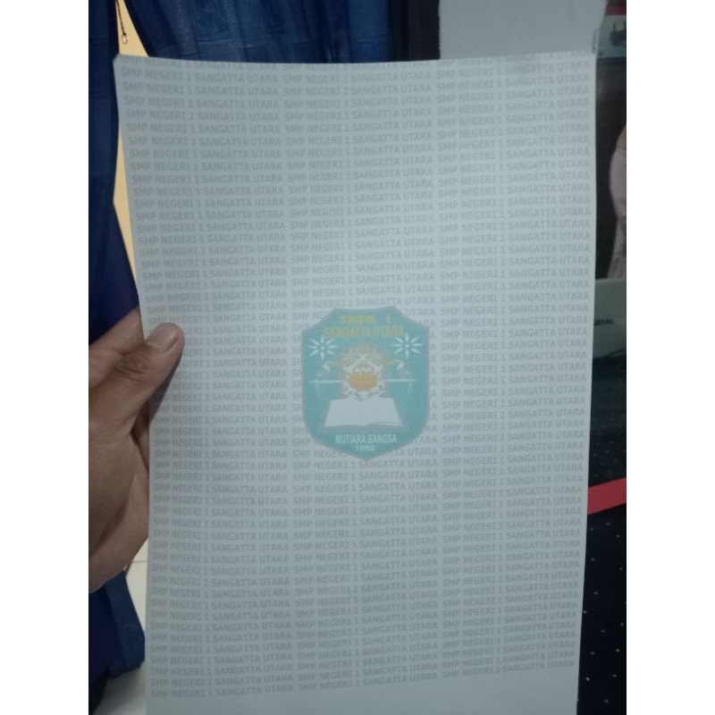 

Kertas Raport HVS Fullwarna + Design Costum