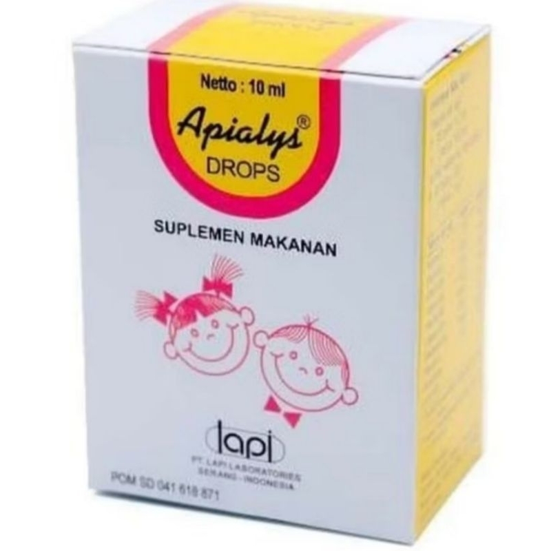 Apialys drop vitamin untuk bayi