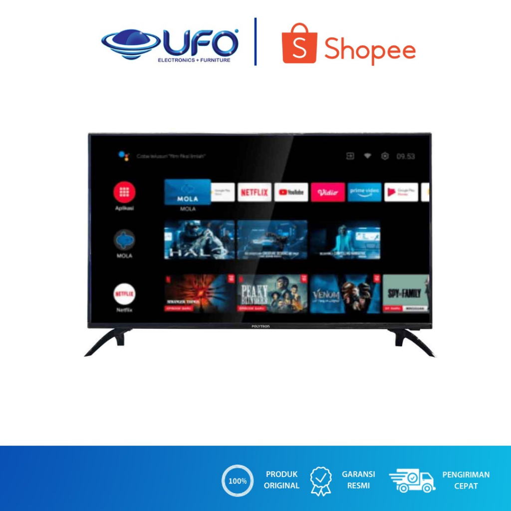 POLYTRON 40 INCH LED TV SMART FULL HD PLD40CV8969