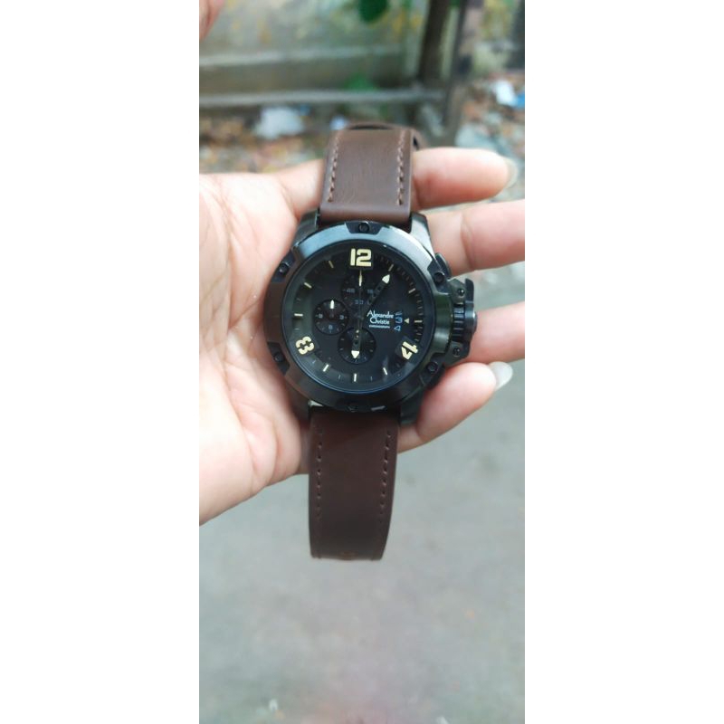 Jam tangan Pria Alexandre Christie pria 6295MC (second)