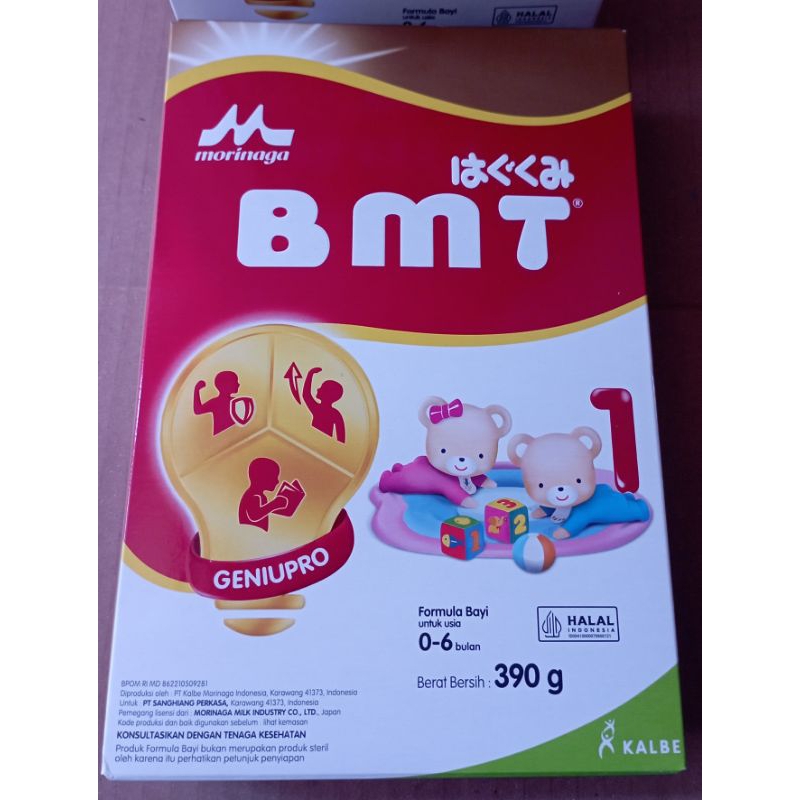 BMT 1 Morinaga 0-6 Bulan ukuran 390gr
