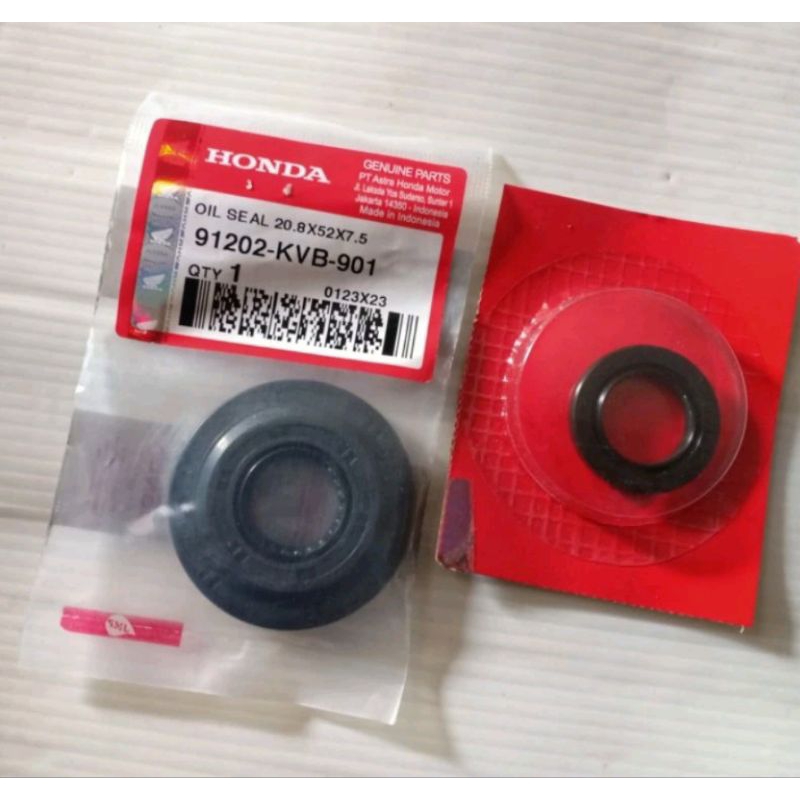 ORIGINAL sil seal Kruk as CVT plus sil as puly belakang Vario beat karbu Scoopy beat Fi AHM