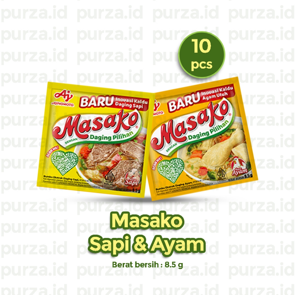 

Masako MSG Sapi dan Ayam 1 Renceng isi 10 pcs