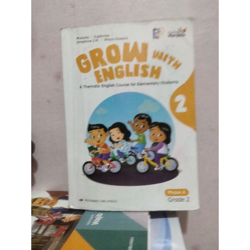 buku bahasa Inggris grow with english kelas 2/II sd mi madrasah ibtidaiyah