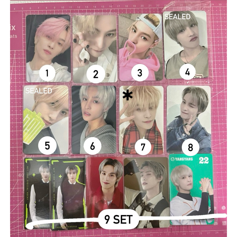 YANGYANG AR tattoo tc ssg24 pink christmas Wayv Nct