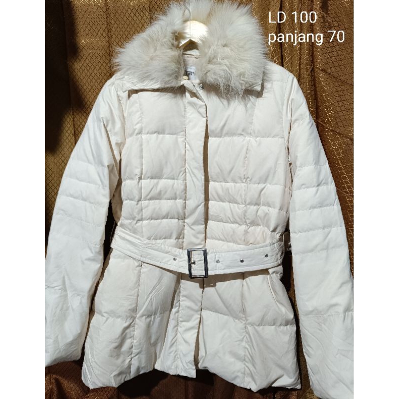 jaket bulu angsa wanita jaket gunung bulang jaket winter bulang putih jaket gelembung bulang putih j