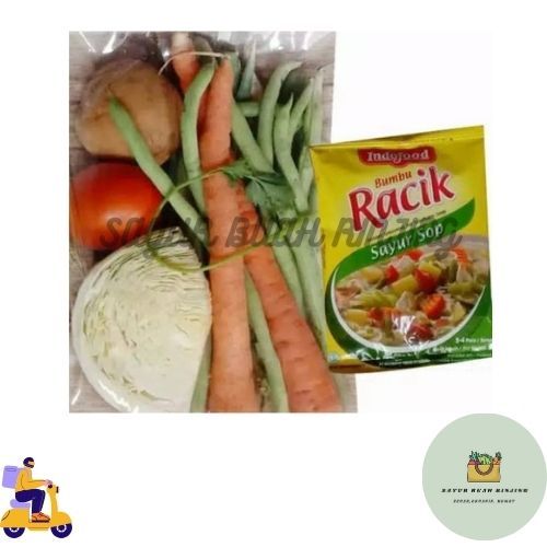 

Instant Sayur Sop / Sayur Sop 1 paket dan bumbu racik